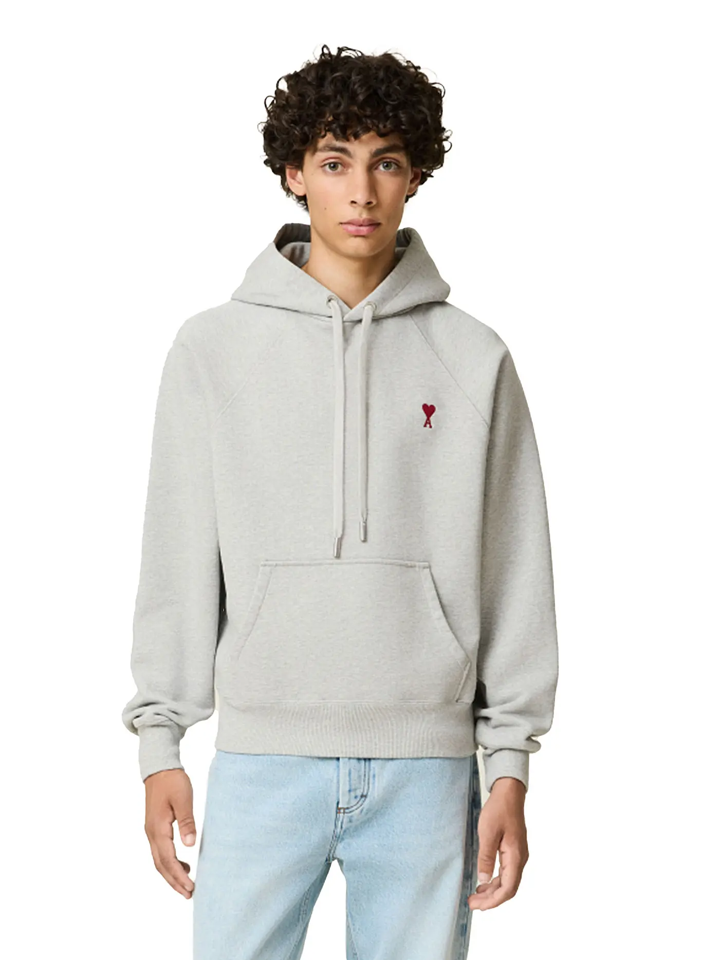 AMI PARIS | Kapuzensweater - Hoodie | grau